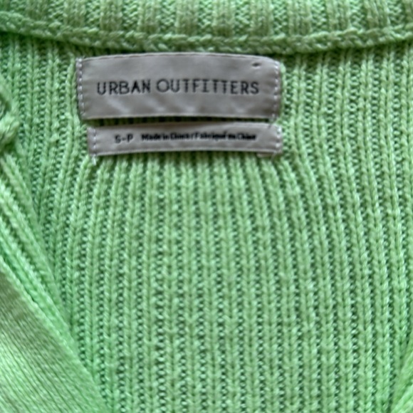 Urban Outfitters mint green zipper sweater - Picture 3 of 6